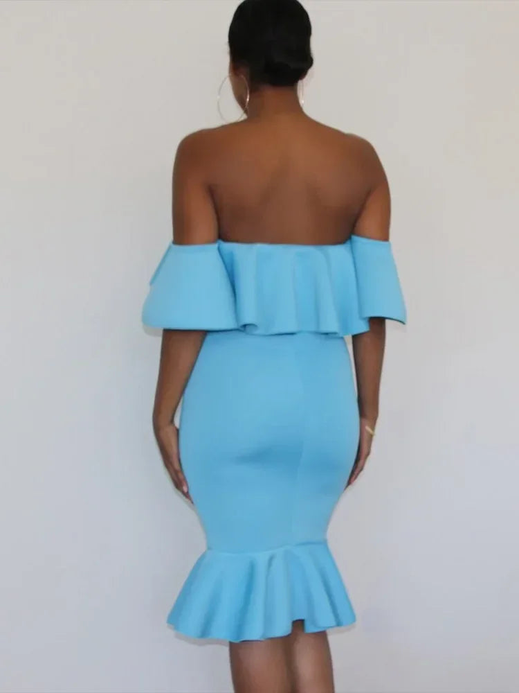 Maternity's Women Clothes Pregnancy Dresses Evening Solid Ruffles Off The Shoulder Maternity Dress Photography Summer Clothing