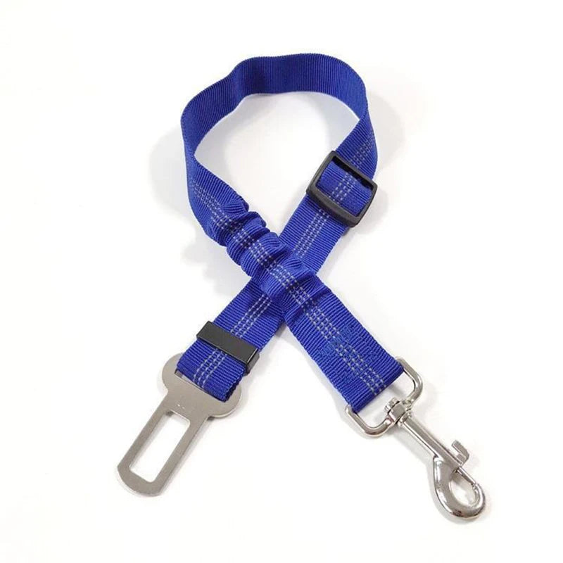 Top-grade Pet Car Safety Belt Dogs Cats Safety Belt Reflective Line Adjustable Seat Belt Length Suitable Any Dog Traction Collar