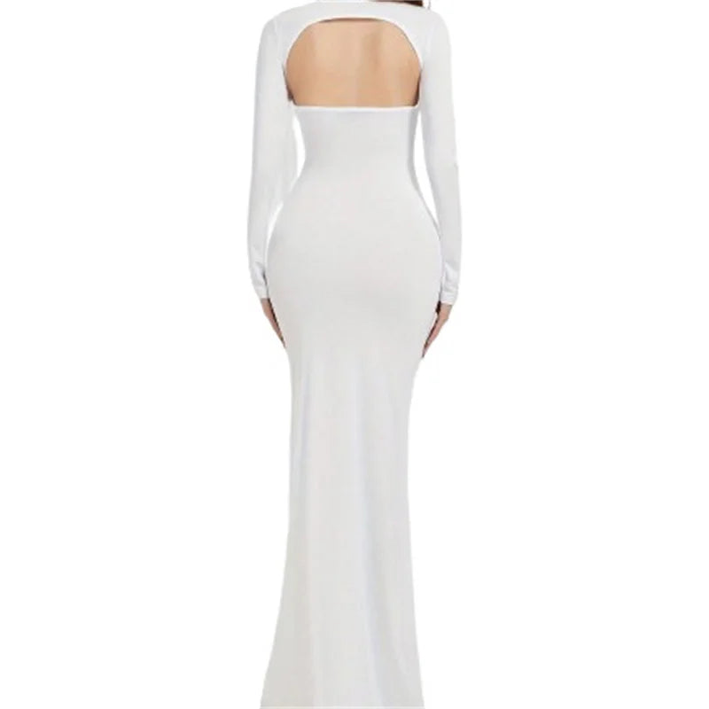 Maternity Dresses Photoshoot Clothing Stretch Sexy Dress Pregnant Women's Photography Props Fishtail Skirt Floor Length Skirt