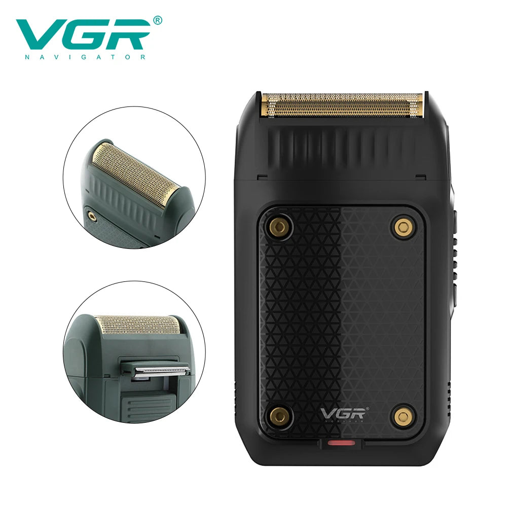 VGR 353 Razor Electric Shaver Professional Hair Trimmer Rechargeable Razors Portable Beard Trimmer Mini Hair Shaver for Men