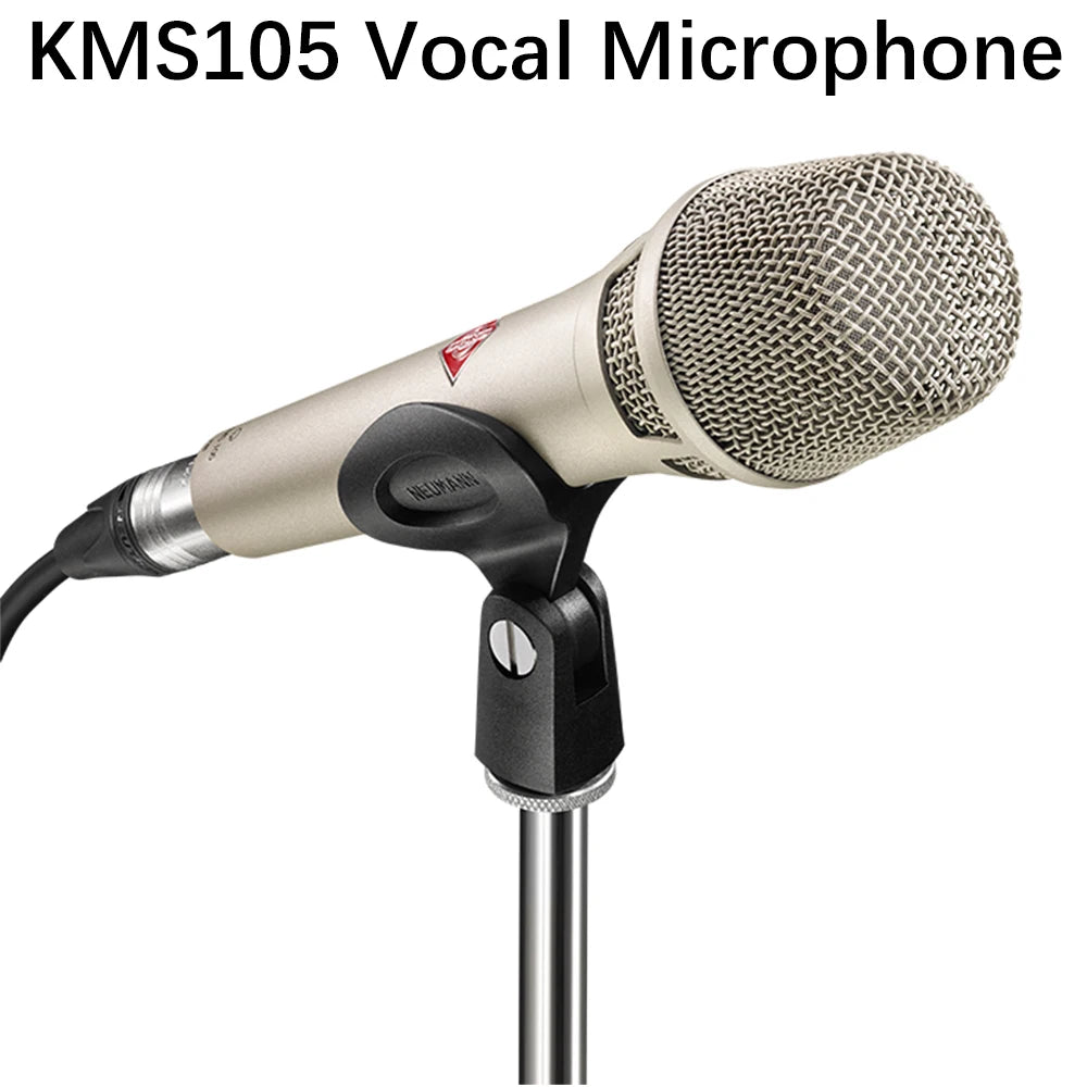 KMS105 Microphone kms 105 Supercardioid Vocal Mic Condenser Microfonos audio broadcast singing Recording Studio