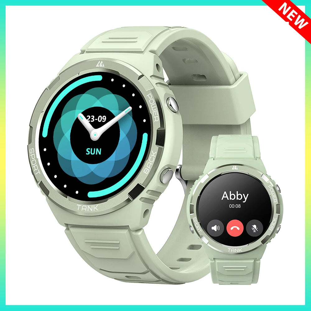 2025 KOSPET TANK S1 Smartwatch Women AMOLED AOD 5ATM Waterproof Smartwatches Bluetooth Call Fitness Tracker Ultra Smart Watch