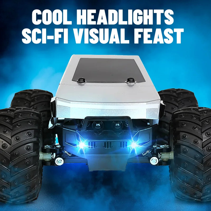 JJRC Q208 Rc Car Cybertruck Pickup Off-Road RC Vehicle Model Remote Control Car RC Racing Charging Truck Car Toy Gift for Kids