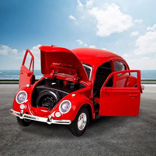 die-casting model, alloy vintage car model, children's toy car, ornament car, rebound car, simulation car