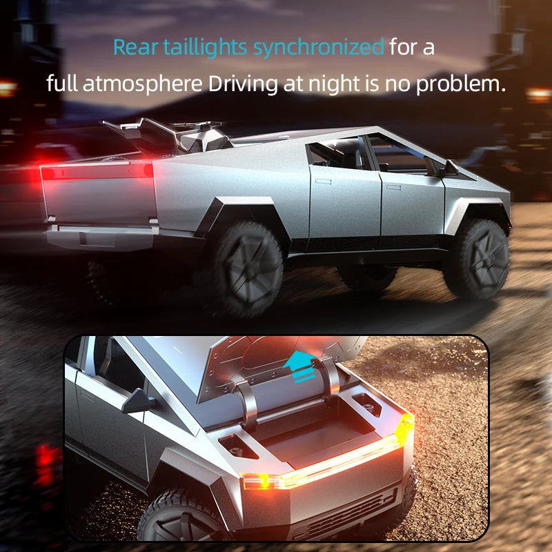JJRC C8817 RC Car Alloy Rc Offroad Simulation Camping Equipment Pickup Truck Model Custom Kids Toys Boy Gifts