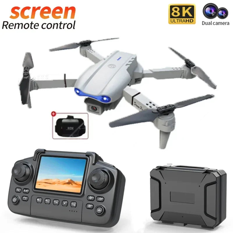 E99 Pro Drone Screen remote control Quadcopter Remote Four Axis Aircraft 8K HD Photography UAV Altitude Fixation Helicopter Toy