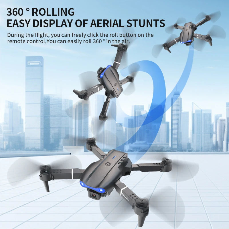 E99 Pro Drone Screen remote control Quadcopter Remote Four Axis Aircraft 8K HD Photography UAV Altitude Fixation Helicopter Toy