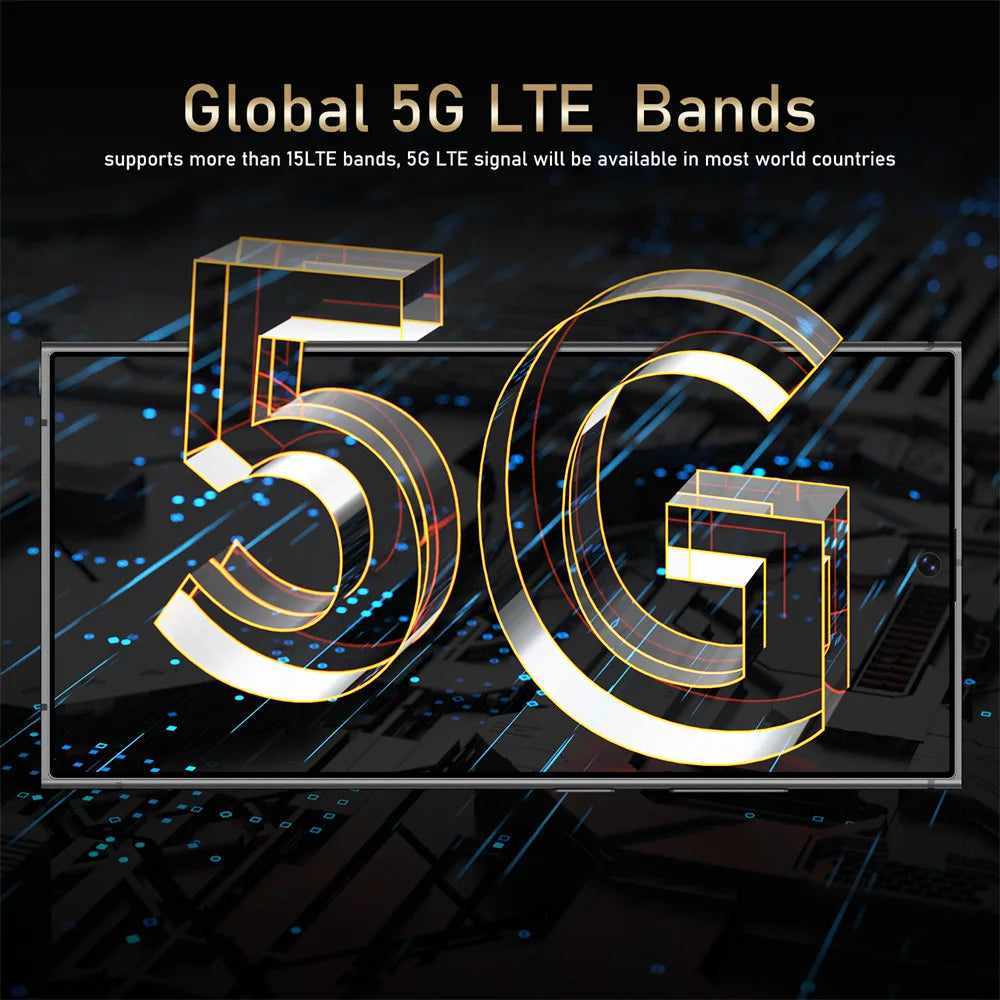 New S25 Ultra 7.3HD Original Global Version Mobile Phones 5G Smartphone Dual SIM Card Android 14 Cell Phone 7800mAh Cellphones