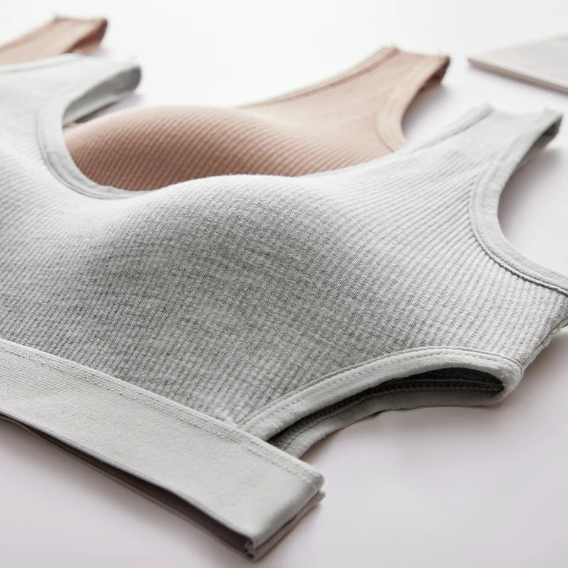 Ubau Sexy Bra Women Seamless Underwear Tops Hollow Sports Bras Breathable Push Up Lingerie Underwear Female Fitness Bras