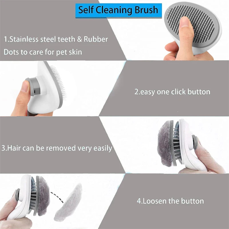 Next Level with this High-Quality Pet Comb - Enhance Your Pets Appearance with Effortless Style and Precision - Enjoy a Smooth
