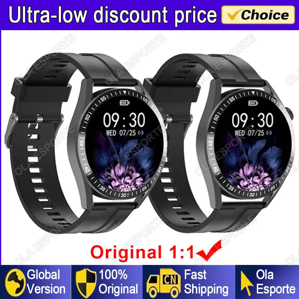 GT5 PRO Smart Watch Men Watch 5 Pro AMOLED HD Screen Bluetooth Call GPS Tracker NFC Heart Rate Waterproof SmartWatches 2024 New