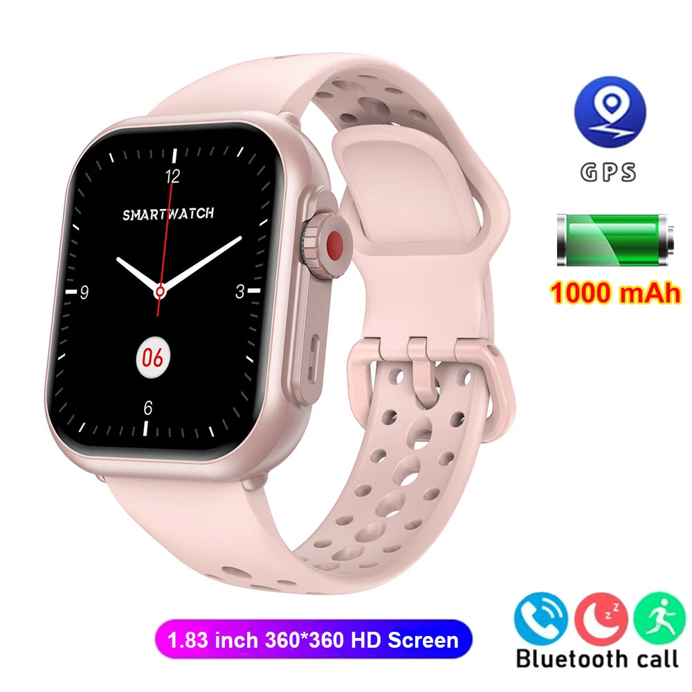 Rugged Smart Watch 1000mAh Bluetooth Calls Men Women Smartwatches Sports Fitness Bracelet Custom Watch Face 2025 New For Xiaomi