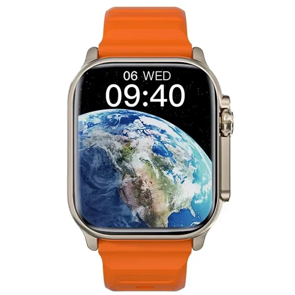 LAXASFIT New Watch T800 U2 Smart Watch 2025 Mens Womens Tracking Bluetooth Talk BT Music Wireless Charging Smart Watch