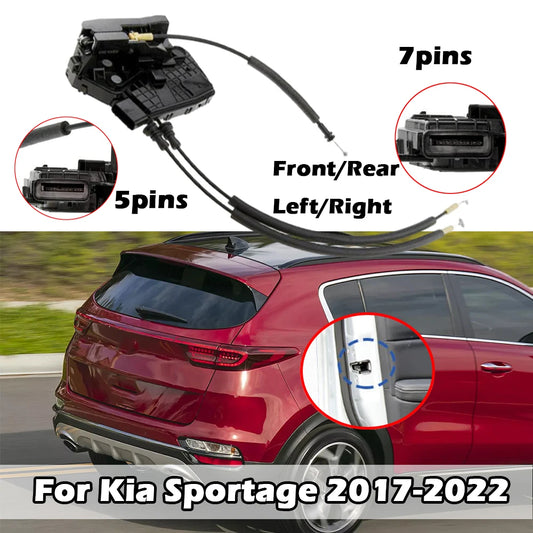 Door Lock Actuator Front Rear Left Right Door Lock Latch for Kia Sportage 2017 2018 2019 2020 2021 2022 Left Hand Drive