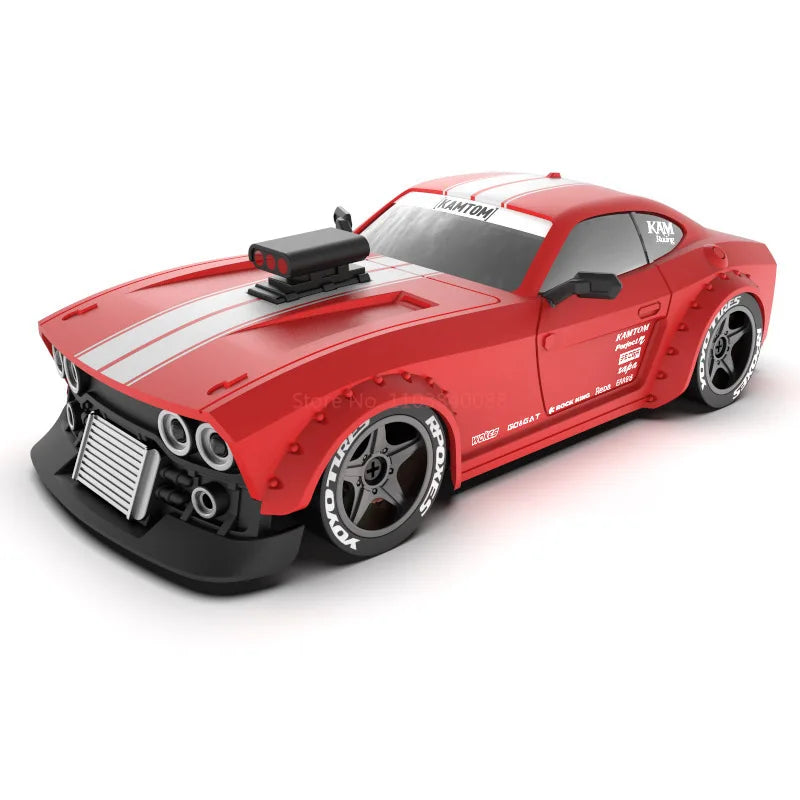 KAMTOM four-wheel drive model car, high-speed charging boy toy car, RC remote control car, professional adult drift racing car