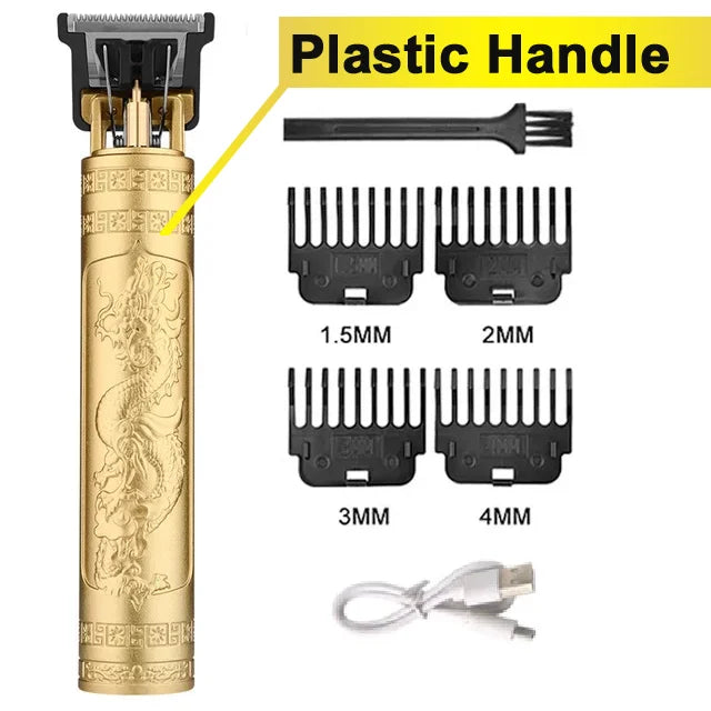 Electric Rechargeable Hair Shaver T9 Vintage Hair Cutting Machine Hair Trimmer Hair Clipper for Men Hair Clipper Beard Shave