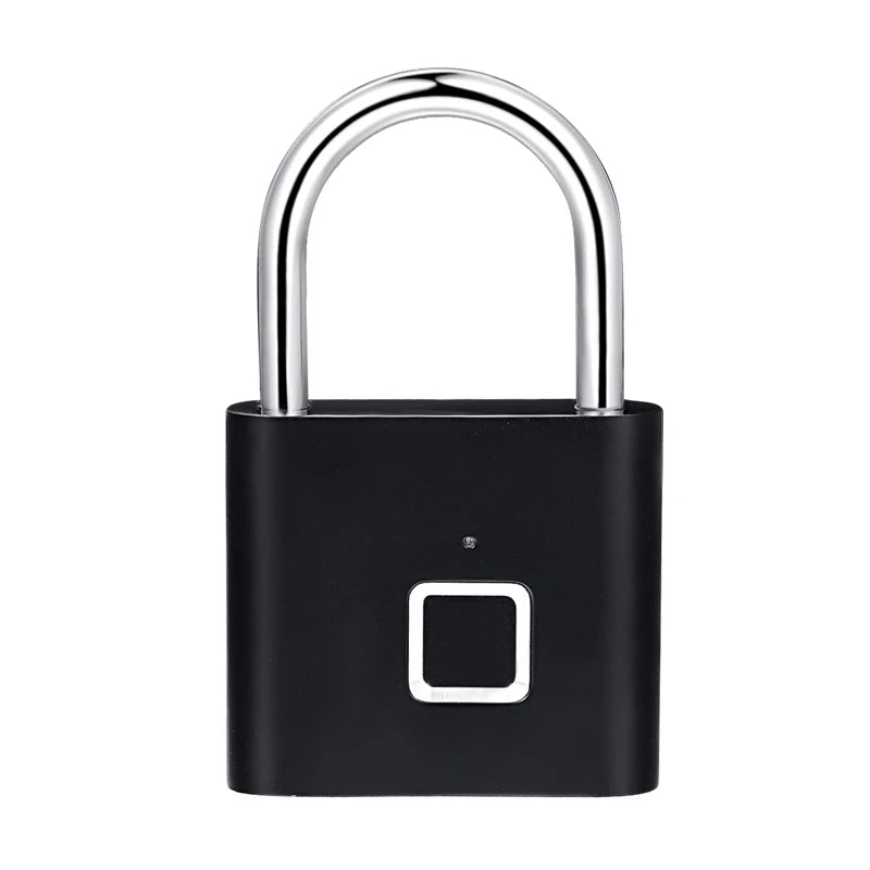 Fingerprint Lock Keyless Waterproof Anti-Theft Smart Lock Fingerprint Padlock Zinc Alloy Intelligent Safety Electronic DoorLock