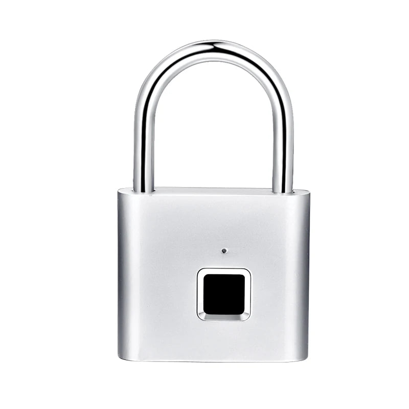 Fingerprint Lock Keyless Waterproof Anti-Theft Smart Lock Fingerprint Padlock Zinc Alloy Intelligent Safety Electronic DoorLock