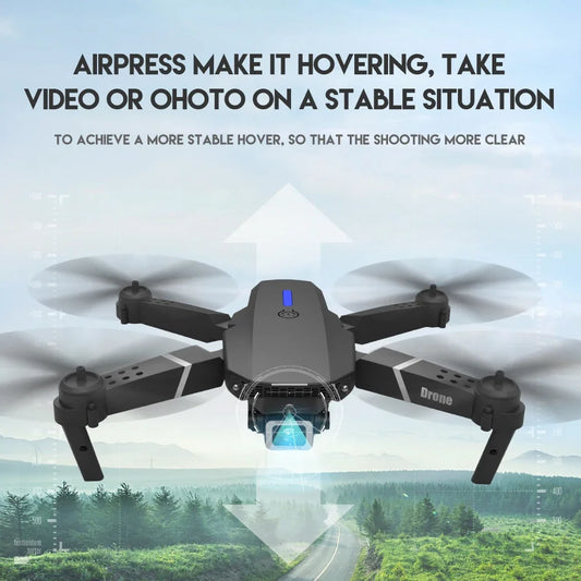 Foldable Aircraft Fessional Wide Angle RC HD Camera Helicopter Quadcopter Kid Gift Toys