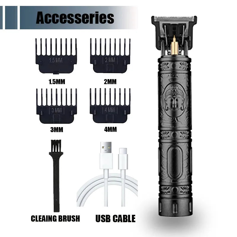 Hot Sale Hair Cutting Machine Men Beard Trimmer Electric Hair Clipper T9 Hair Trimmer Rechargeable Electric Shaver Beard Barber