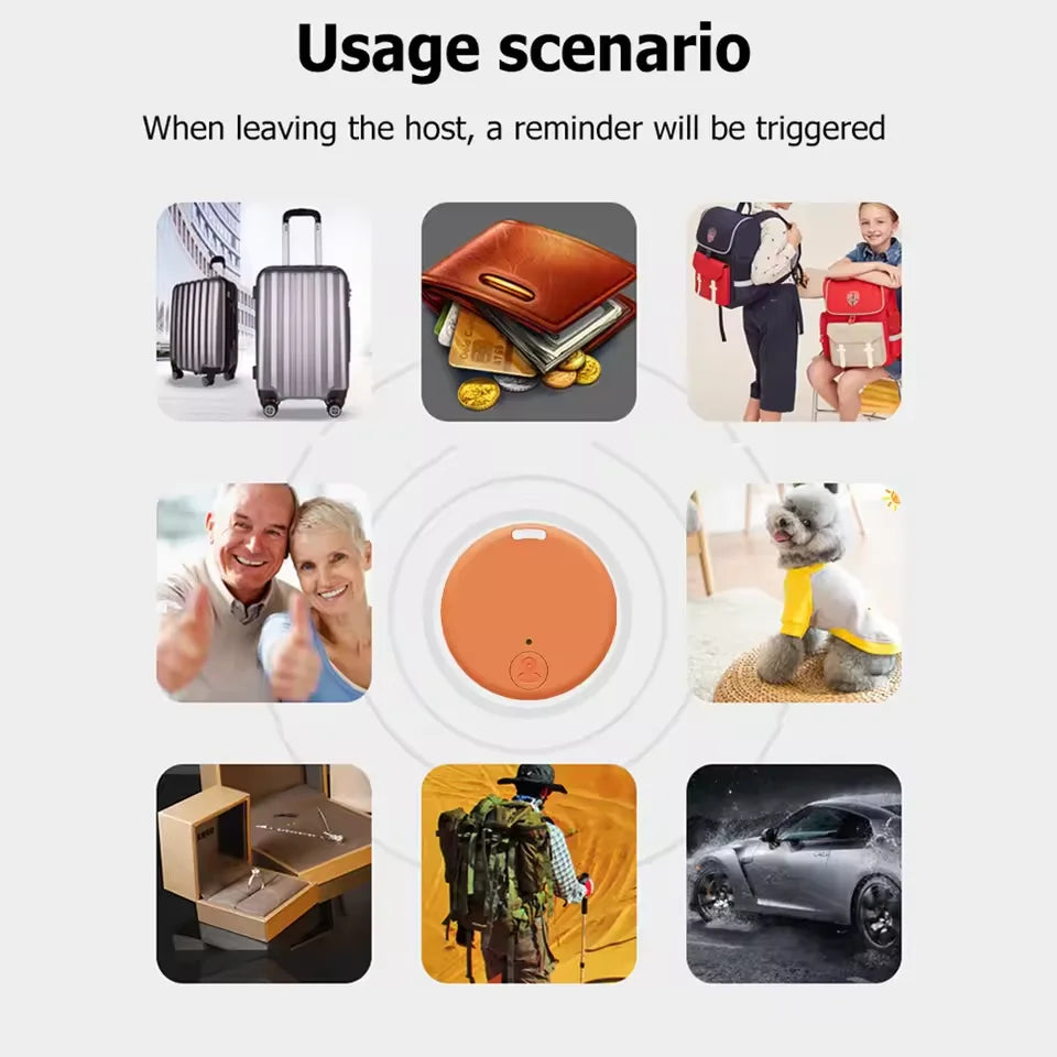 Mini GPS Tracker Bluetooth 5.0 Air Tag Anti-Lost Device Pet elderly Kids Wallet Tracking For IOS Android Smart Finder Locator