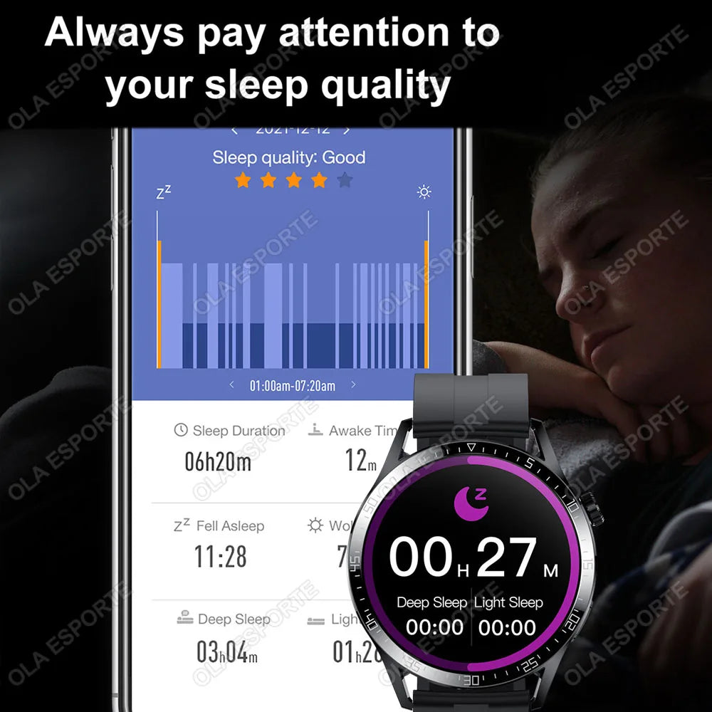 GT5 PRO Smart Watch Men Watch 5 Pro AMOLED HD Screen Bluetooth Call GPS Tracker NFC Heart Rate Waterproof SmartWatches 2024 New