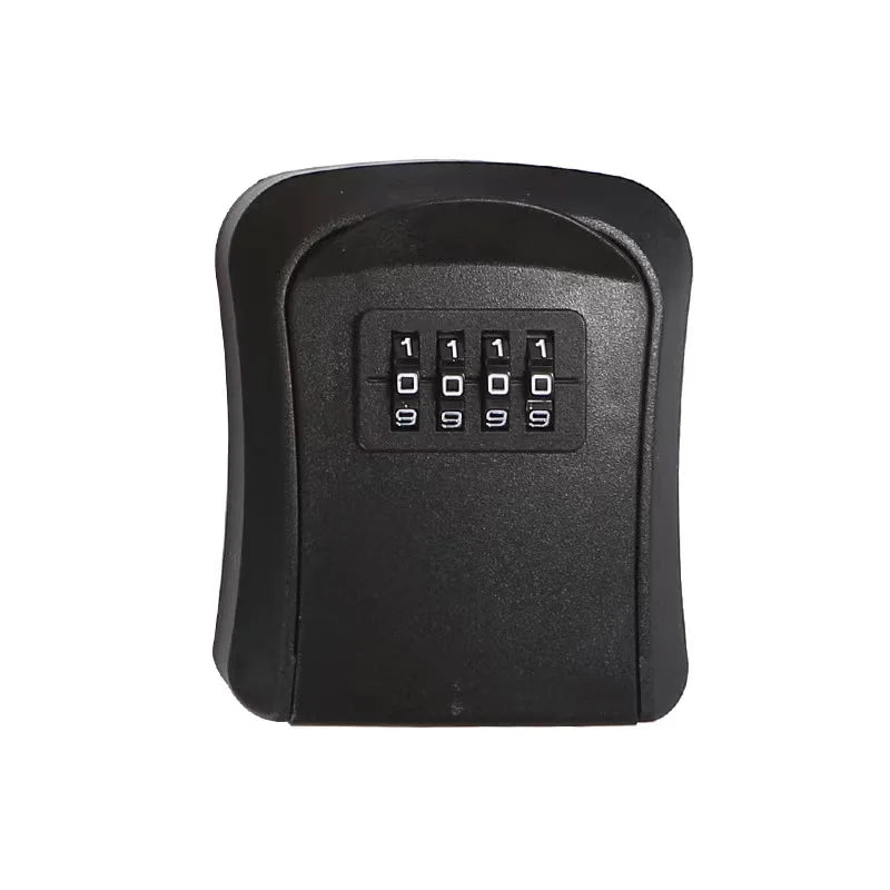Key Keeper Combination Lock Wall Mounted Waterproof 4 Digits Passwords 5 Keys Storage Box Easy to Fix Home Or Office