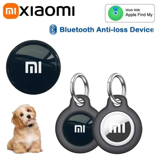 XIAOMI Mini GPS Tracker System FindMy App Airtag Smart Bluetooth Locator Child Finder Bag Anti-Loss Pet Collar with Tracker