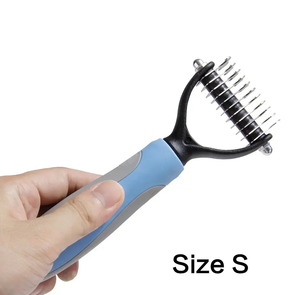 JJYY Dog Hair Remover Brush Cat Dog Grooming Comb Long Hair Pet Cleaning Bath Brush