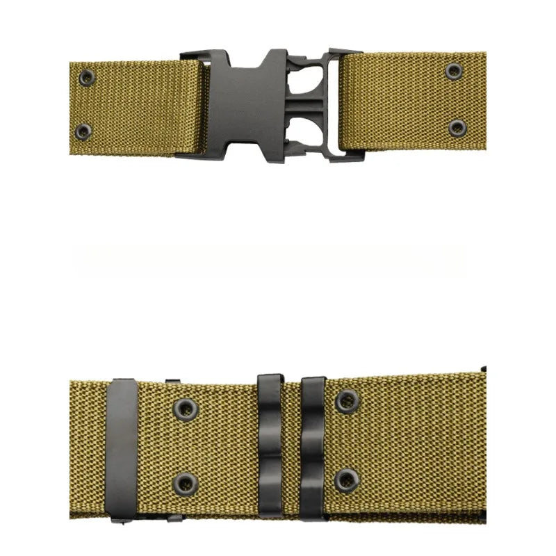 Multi Functional Fashionable DesignTactics Belt Men's Outdoor Training Outer Waist Belt Men Women Sports Wide Canvas Waist Belt