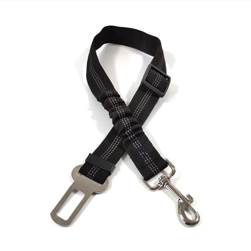Top-grade Pet Car Safety Belt Dogs Cats Safety Belt Reflective Line Adjustable Seat Belt Length Suitable Any Dog Traction Collar