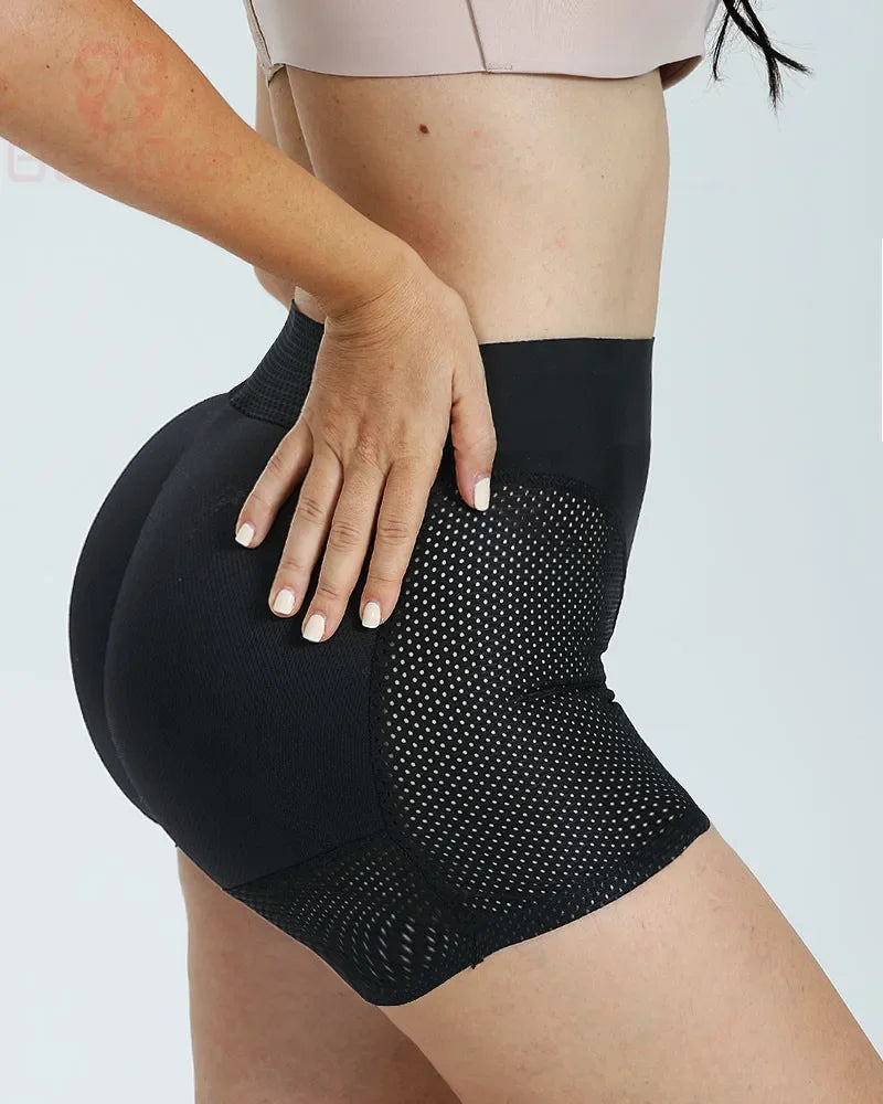 GUUDIA Women Shapers Hip Enhancer Butt Boyshorts Butt Panties High Waist Padded Underwear Butt Lifter Shapewear Tummy Control