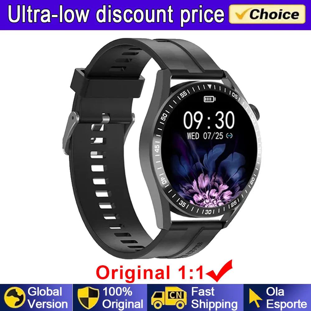 GT5 PRO Smart Watch Men Watch 5 Pro AMOLED HD Screen Bluetooth Call GPS Tracker NFC Heart Rate Waterproof SmartWatches 2024 New