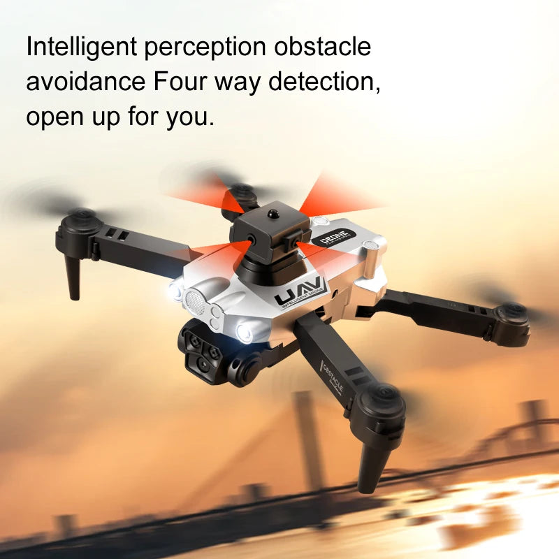 KBDFA 2025 LU200 Drone 8K 5G GPS Professional HD Aerial Photography Triple-Camera WIFI Obstacle Avoidance Drone 10000M