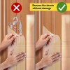 Door Protector from Dog Scratching Durable Cat Protector Tape Anti Scratch Guard Deterrent Tape for for Furniture, Window, Wall