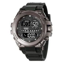 Multifunction Men's Sports Watch Waterproof Luminous Alarm Clock Men LED Digital Watch Large dial Electronic Wristwatch for Man