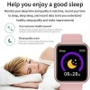 Multifunctional Smart Watch Men Women Bluetooth Connected Phone Music Fitness Sports Bracelet Sleep Monitor Y68 Smartwatch D20 
