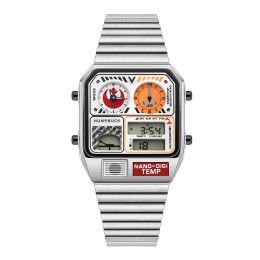 HUMPBUCK Digital Watches for Men Classic Themes Multifunctional Wristwatch with Temperature Stopwatch Dual Time and Calendar