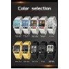 SANDA 3192 Hot-selling LED Electronic Square Men's Youth Casual Multi-function Thermometer Stopwatch Chronograph Men’s Watch