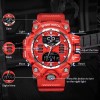 LIGE Waterproof Watches for Men Luxury Sport Chronograph Alarm Wristwatch Military Quartz Clock Digital Male Watch Student