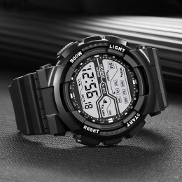 Outdoor Sport Men Watch Multifunction Large Screen LED Electronic Waterproof Luminous Military Digital Wristwatches Reloj Hombre