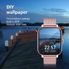 1.83 Size with smart watch, wireless call, compatible with Android and iPhone, fitness tracking unisex sports watch