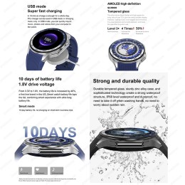 2025 New For OPPO Watch X High-End Business Watch Men 32G Memory Video Playback Smart Watch Sports Fitness Waterproof Bracelet