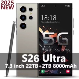Global version S26Ultra 7.3 inch original intelligent dual card Android 14 system 7800mAh battery - 202192403