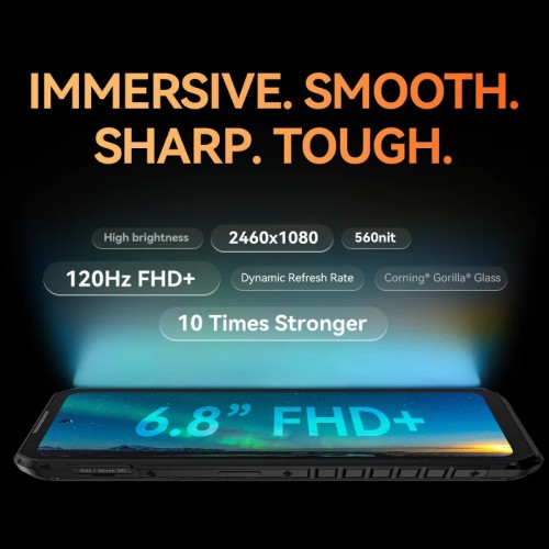 IIIF150 B2 Pro Rugged Smartphone Android Cell Phone G99 120Hz 6.8'' Screen 24GB RAM 256GB ROM 108MP Camera 10000mAh 30W Charge - 509