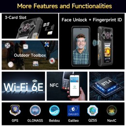 【World Premiere】Ulefone Armor 30 Pro 5G Rugged Phone Android 14 Smartphone 6.9" 120Hz 32GB+512GB 12800mAh Night Camera 64MP NFC 