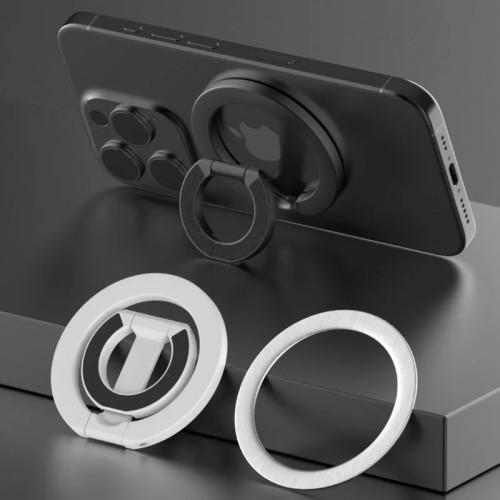 For MagSafe Double Sided Magnetic Phone Ring Holder for iPhone 15 Cellphones Stand Phone Accessories Support Telephone Grip Tok 