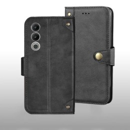 For Doogee Blade 20 Turbo case Metal Buckle retro Leather Back Case Cover For Doogee Blade 20 Turbo Phone Accessories 