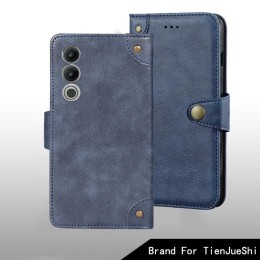 For Doogee Blade 20 Turbo case Metal Buckle retro Leather Back Case Cover For Doogee Blade 20 Turbo Phone Accessories 
