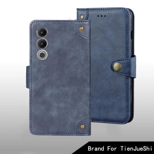 For Doogee Blade 20 Turbo case Metal Buckle retro Leather Back Case Cover For Doogee Blade 20 Turbo Phone Accessories 
